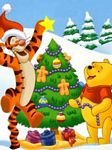 pic for Pooh tigger Christmas
